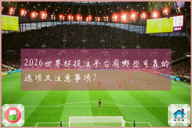 2026世界杯投注平台有哪些可靠的选项及注意事项？