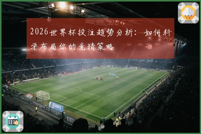 2026世界杯投注趋势分析：如何科学布局你的竞猜策略